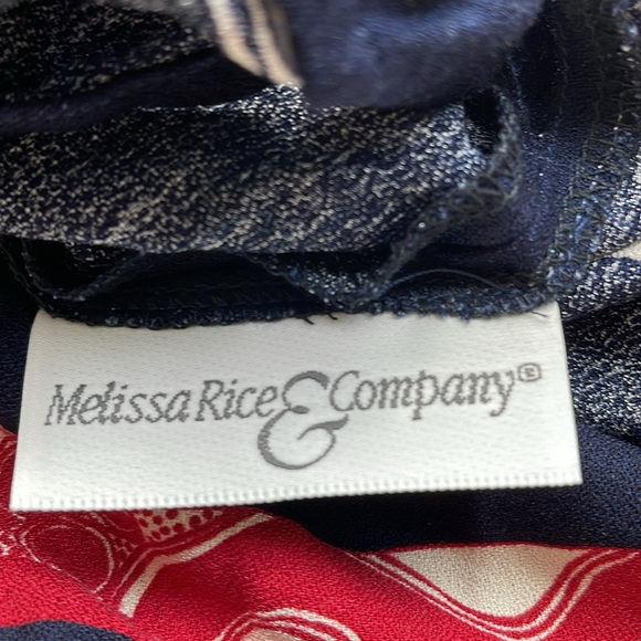 NWOT Melissa Rice & Company wrap skirt - Picture 5 of 6